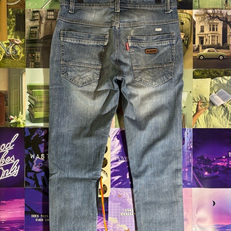 M Zone Slim Fit Jeans Size 32 Preloved
