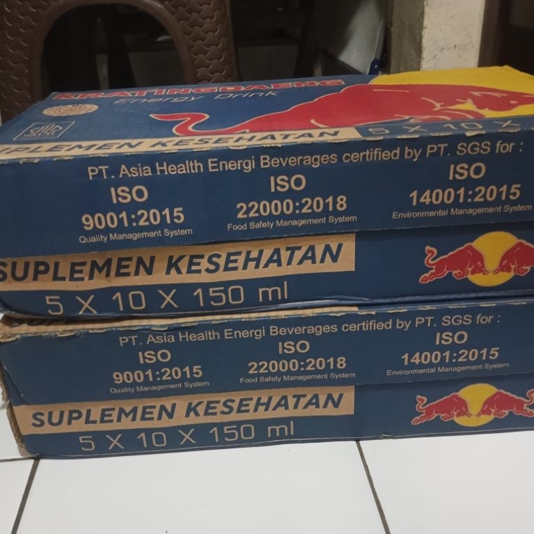 Kratingdaeng energy drink 1 Karton isi 50
