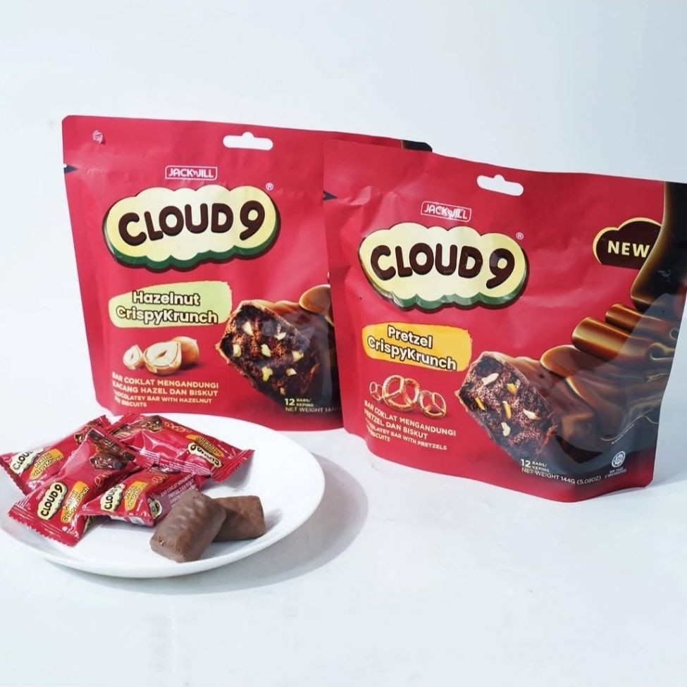 Cloud 9 Pretzel Crispy Krunch Certified Halal Malaysia