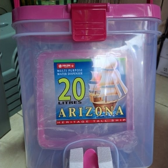 ARIZONA DRINK JAR ,20 LITER DAN ,27 LITER,LION STAR
