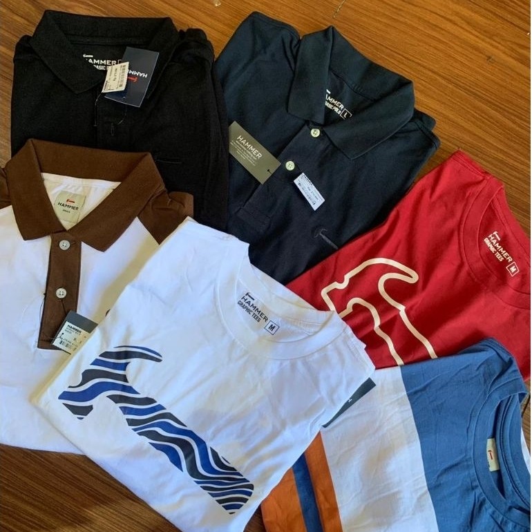 baju pria dewasa sisa eks* hammer original