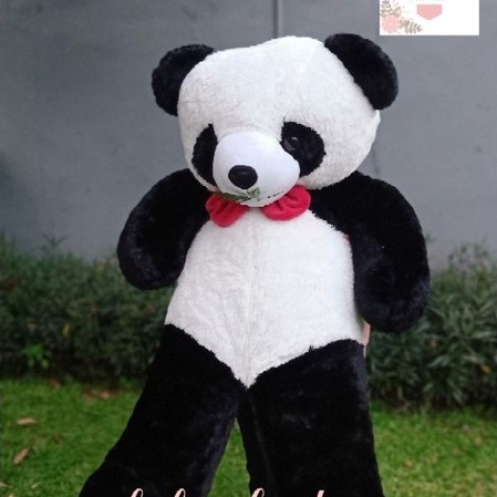 Boneka Panda Besar Tinggi 140 cm Isi Dakron Empuk Lembut