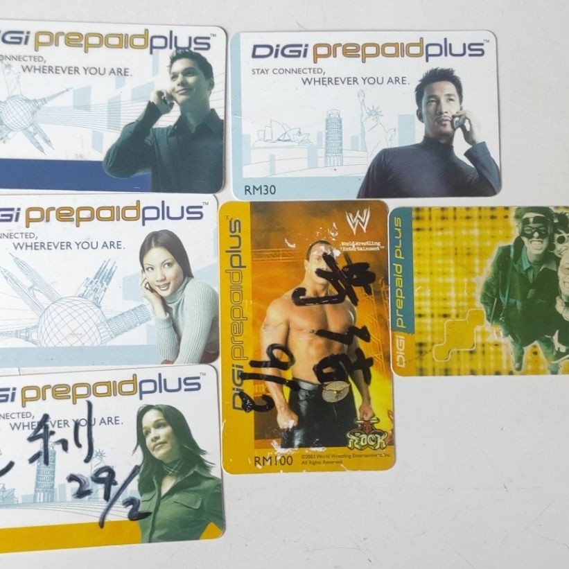 (KOLEKSI) Kartu Telepon Prepaid Plus - Digi Malaysia