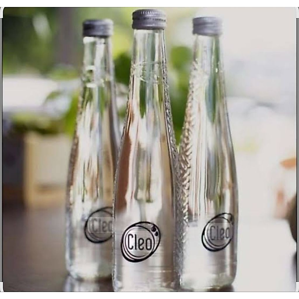 Cleo glass botol kaca 330ml isi 12 pcs