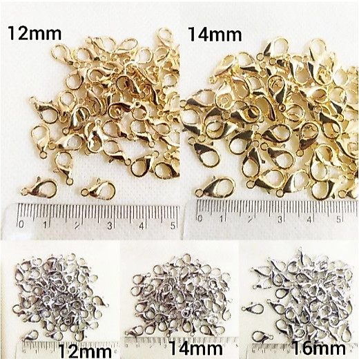 50pcs Kokot Pengait 12,14,16, 18mm Monel - Kokot Udang 16mm - Kait Udang Monel