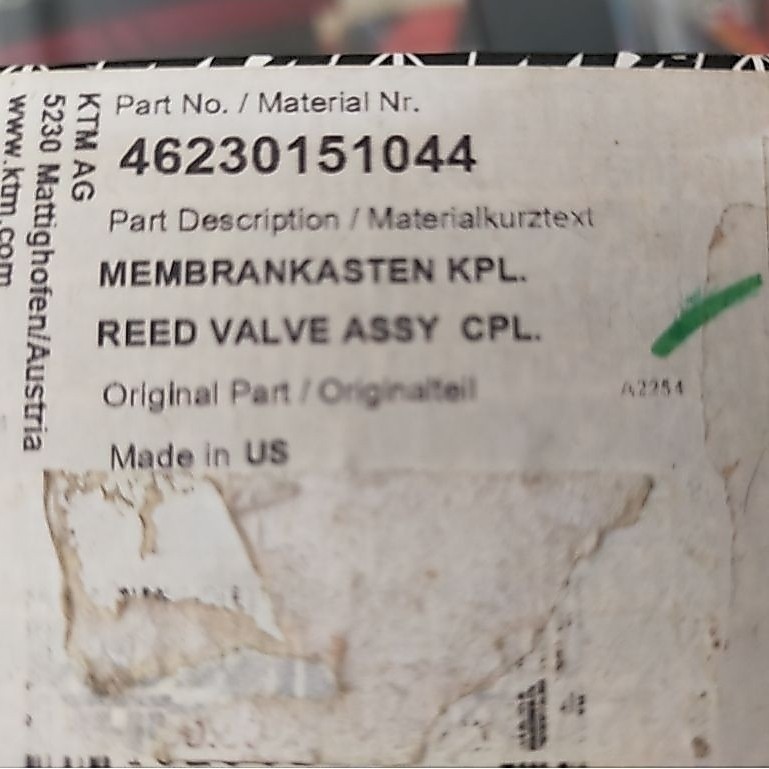 Reed Valve Assy KTM 50/65