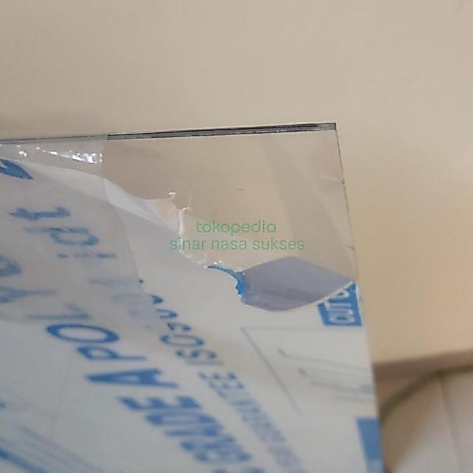 Ready polycarbonate 3mm 30x70cm Lembaran / sheet potongan / polycarbonate