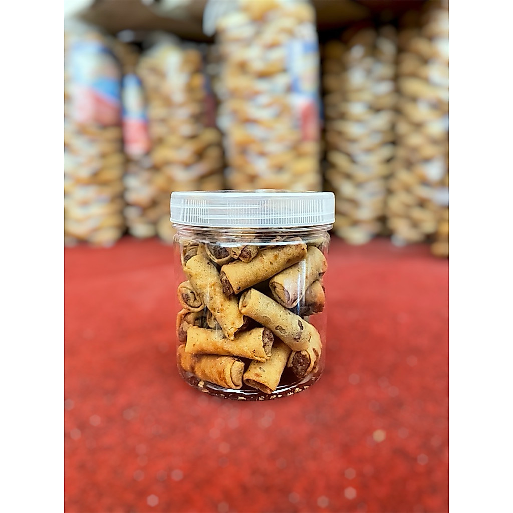 Camilan toples sumpia rasa udang | isi 500 ml