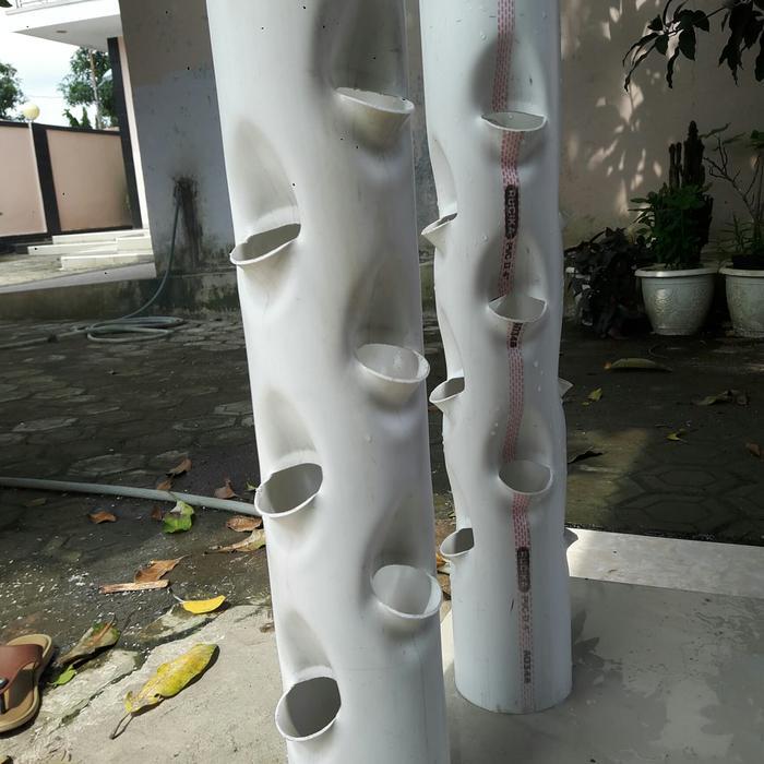 pipa hidroponik tower - 1set pompa