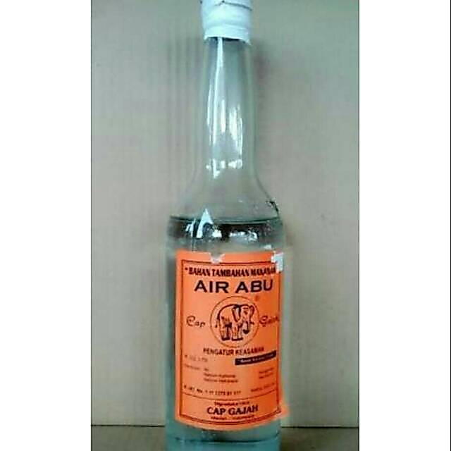 Air Abu Cap Gajah / Air alkali / Air Khi untuk Mie 620 ml