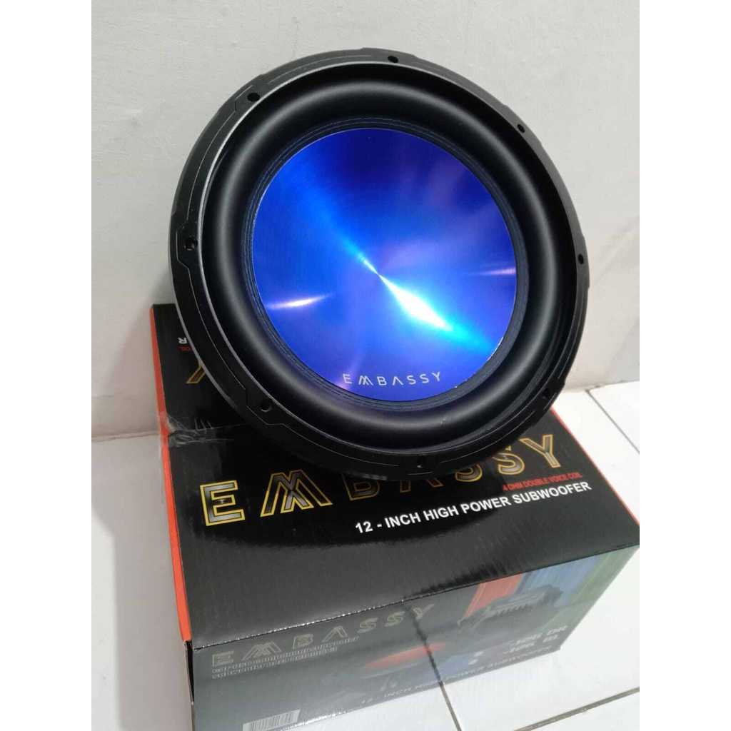 Subwoofer Embassy EW-126  Double Coil
