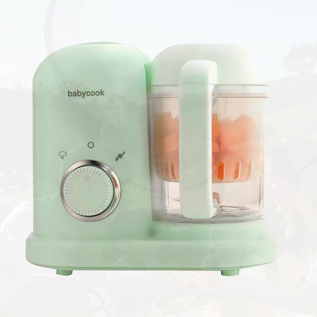 Coconi 5 in 1 Pengolah Makanan Bayi Multifungsi | Pembuat Makanan Bayi Blender Uap Pemanas Susu