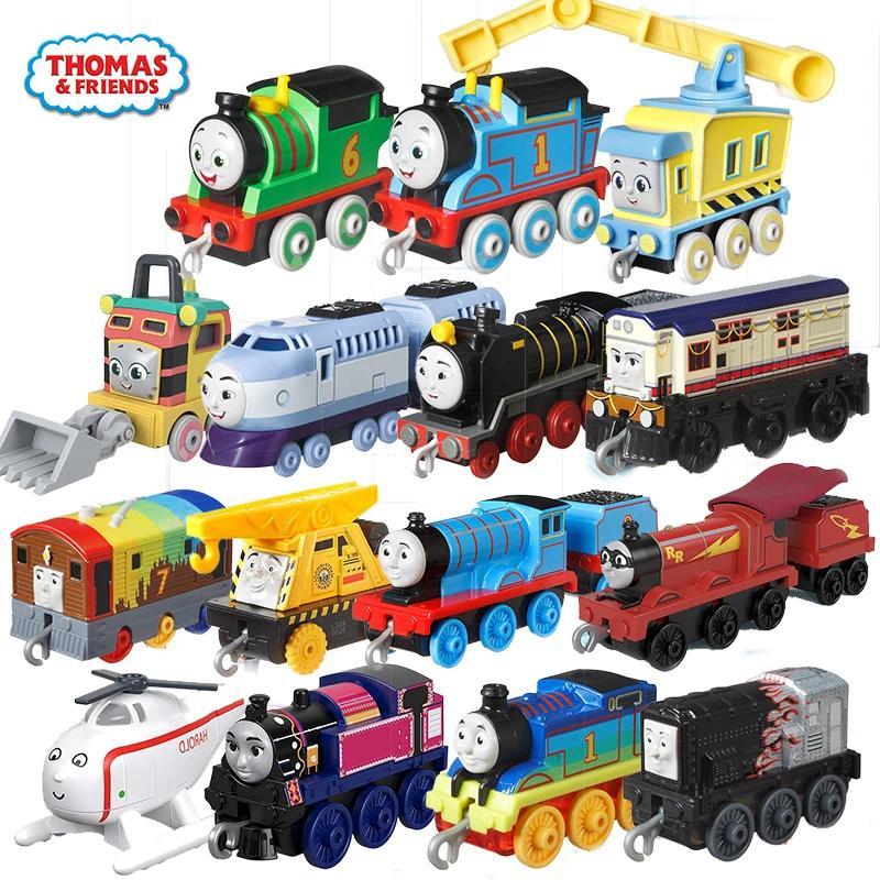 Mainan Kereta Thomas and Friends Trackmaster, Lokomotif Diecast Alloy James, Mainan Anak Laki-laki u