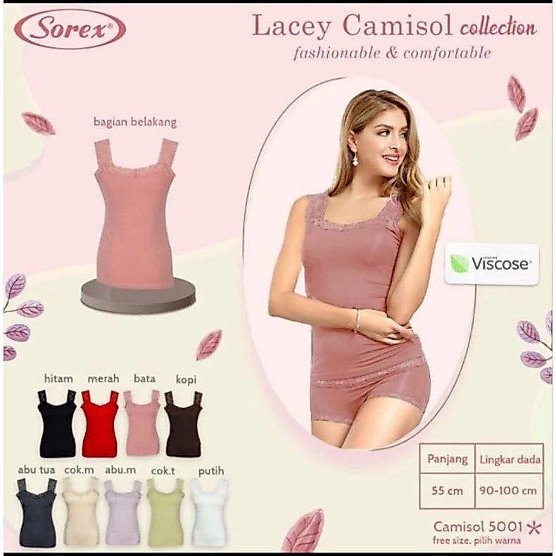 Tank top Camisol Sorex 5001