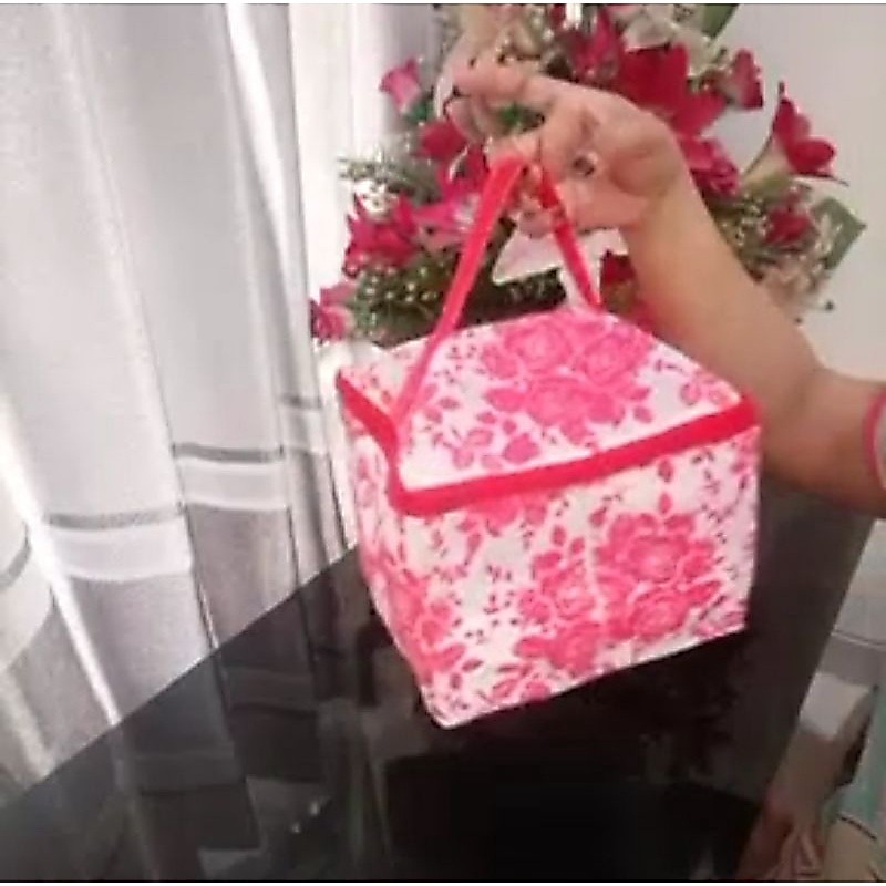 Tas hajatan kotak makanan 22x22