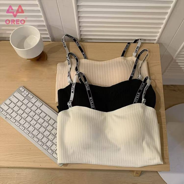 OREO [1PCS] -628- BH Bra Sport Yoga Olahraga Pakaian Wanita Tank Top Model Crop Fashion Korea