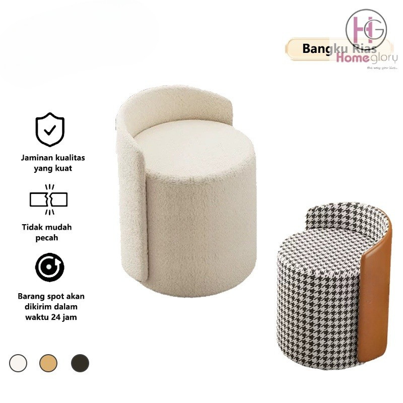 Makeup Stool Kursi Estetik Kursi Kursi Makeup Kursi Rias Minimalis Bangku Rias Bangku Samping Tempat