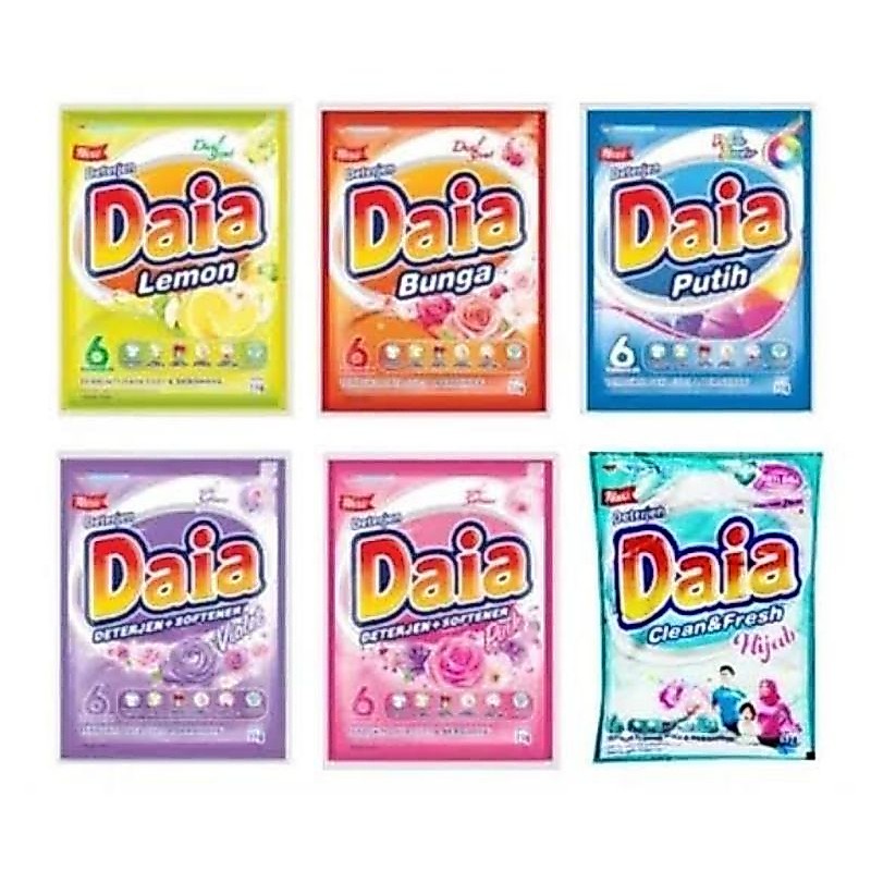 Daia Deterjen / Renceng (6 pcs)