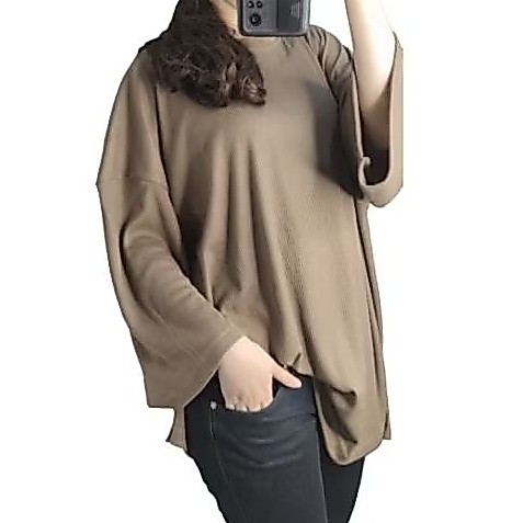 Vilove - PREMIUM KNIT RIB / OVERSIZE PREMIUM KNIT RIB SLIT JUMBO LD 130-140 / BIGSIZE KNIT JUMBO