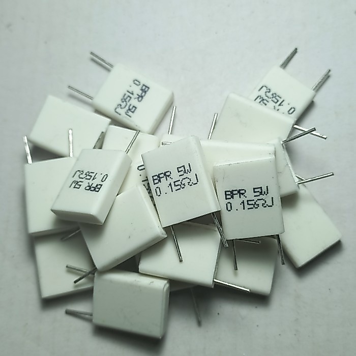 R kapur gepeng bpr 0.15ohm 0,15ohm 0.15 0R15 5w 5watt 5 watt Resistor 0,15 5wat wat