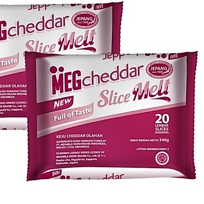 Keju Slice Melt Meg /Cheddar Slice Melt MEG