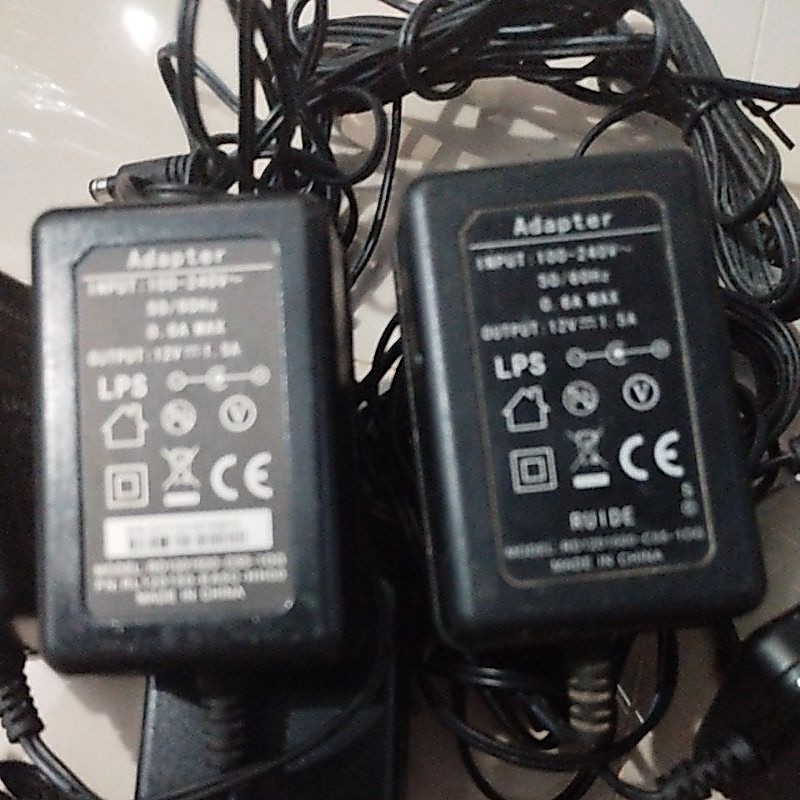 Adaptor LPS 12 Volt 1,5 Ampere