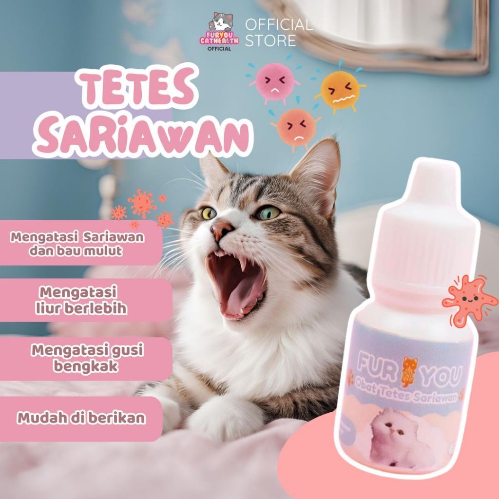 Furyou Tetes Sariawan Anabul Gusi Merah Bengkak Bibir Sariawan Ampuh