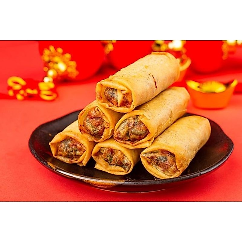 LUMPIA AYAM PEDAS/LUNPIA SAYUR FROZEN/LUMPIA MERCON/LUMPIA SADIS