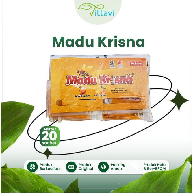 Madu Krisna - madu alami & kaya manfaat