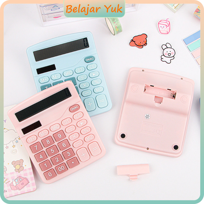 Kalkulator ilmiah 12 digit | Kalkulator bertenaga surya | Kalkulator ilmiah multifungsi | Kelas pela