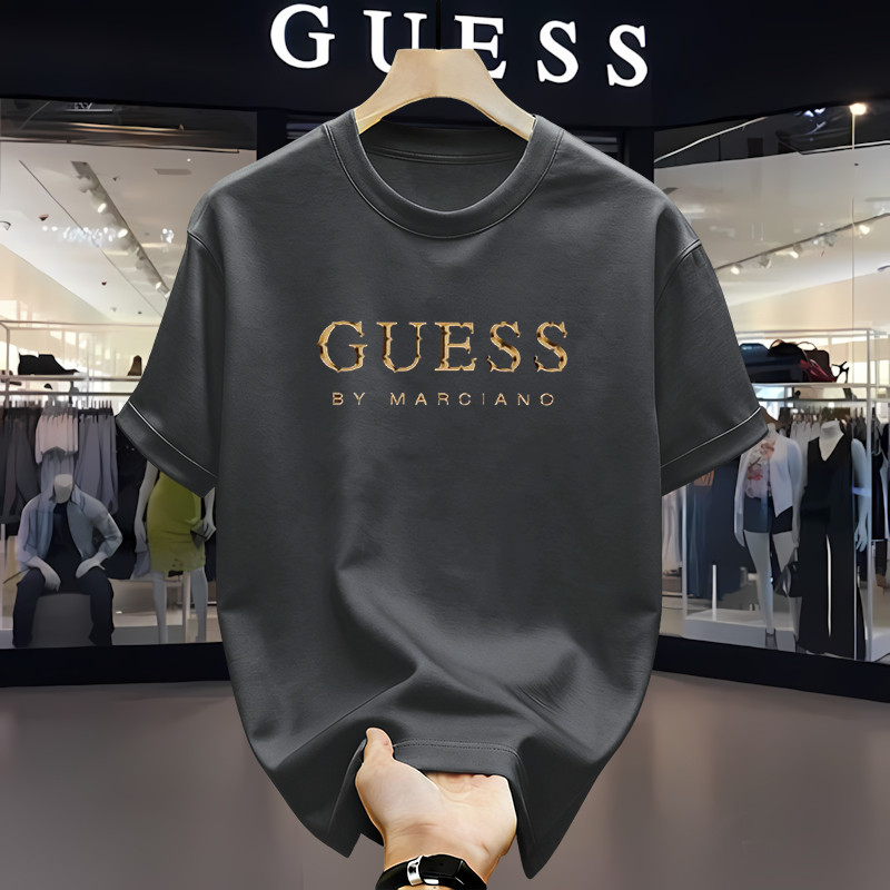 GUESS Kaos Pria Wanita Original Style | T-Shirt Cotton Combed Adem | Logo GUESS Casual Streetwear