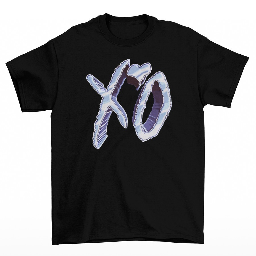 Tomoinc Kaos Unisex The Weeknd - Dawn FM Chrome XO Black