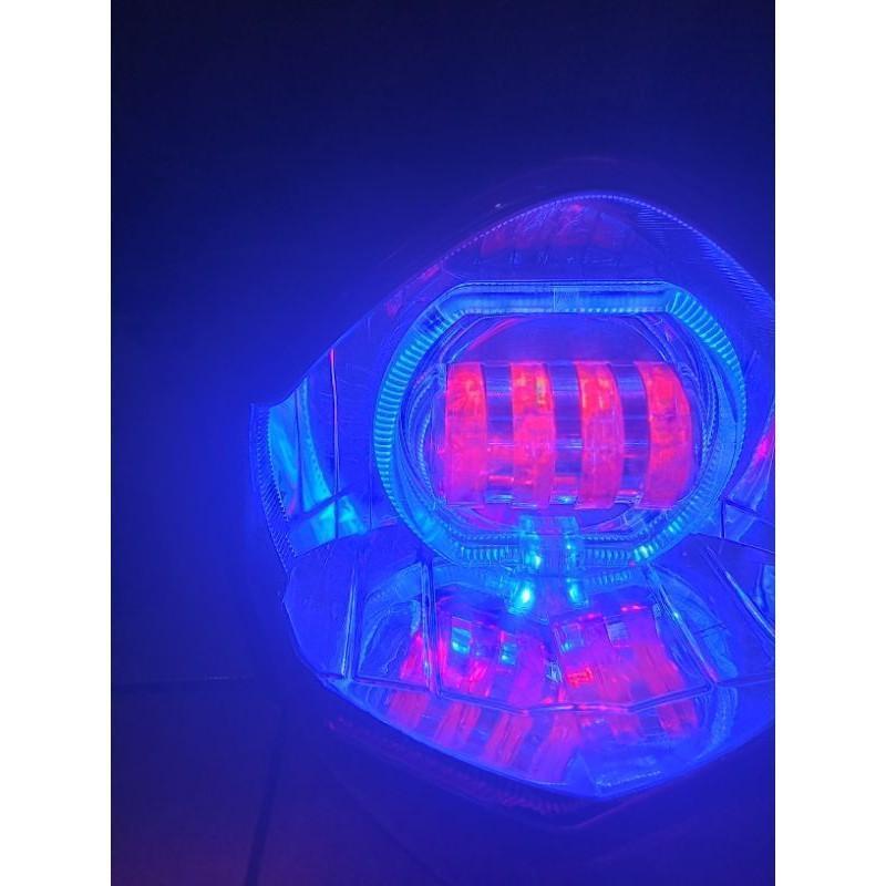 Reflektor HeadLamp Batok Kepala Plus Lampu Biled Daymaker Vixion Old Pnp Cokro Varasi 3