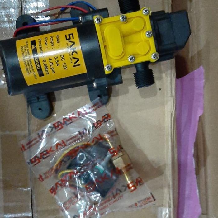 Pompa dinamo sprayer 120psi DC 12V vakum