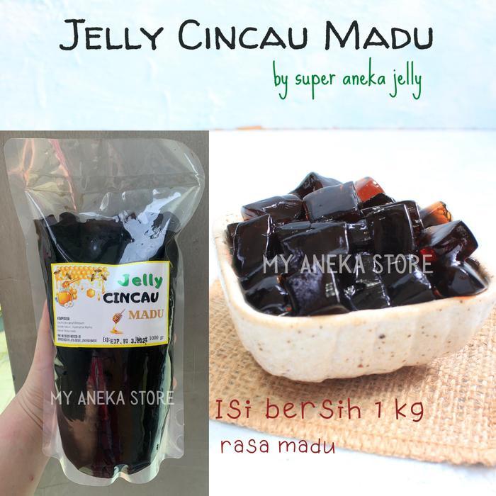 jelly cincau madu minuman by super aneka jelly/cincau/ jelly isi 1kg
