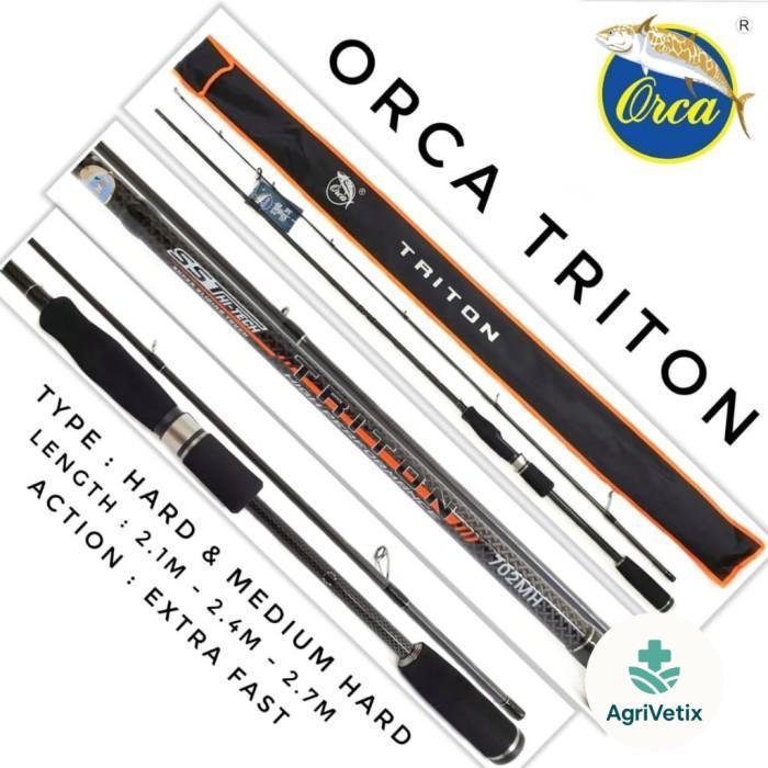 Joran Orca Triton Panjang 902 1002 H dan MH 270 300 Bahan Carbon - 902MH