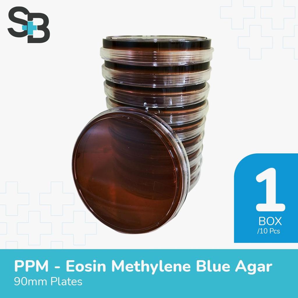Prepared Plate Media (Eosin Methylene Blue Agar)