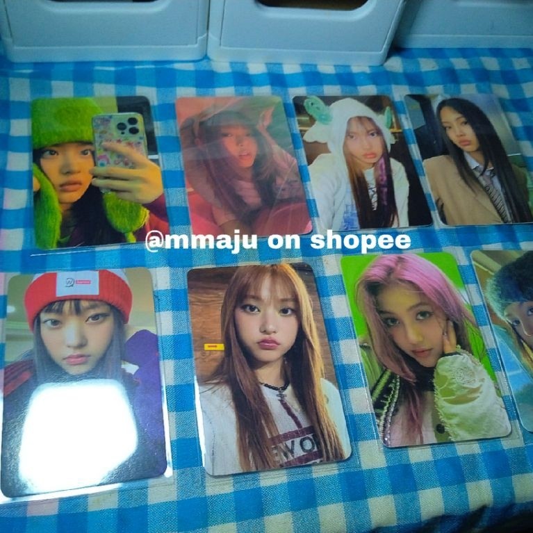 [READY STOCK]PC NEWJEANS OFFICIAL DITTO ALBUM, PC HANNI IPHONE, MINJI, DANIELLE, HYEIN, HAERIN. ALBU