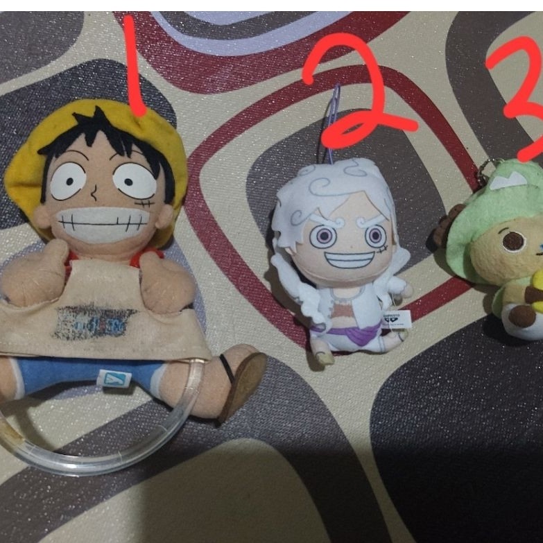 Official Merchandise Ganci Plush Luffy Chopper One Piece