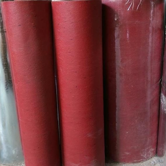 "New" Karpet Talang Genteng Merah Hitam Meteran (Lebar 90 cm) / Karpet Talang Permeter