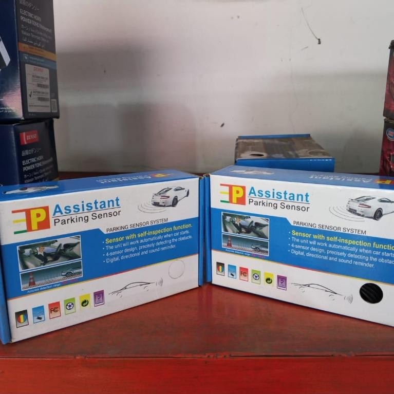 Assistant Parking Sensor Mobil - Sensor Parkir untuk Keamanan dan Kenyamanan Parkir - Sesuai untuk B