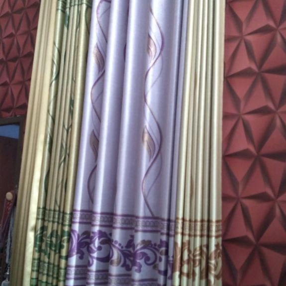 Tirai pintu kain impor