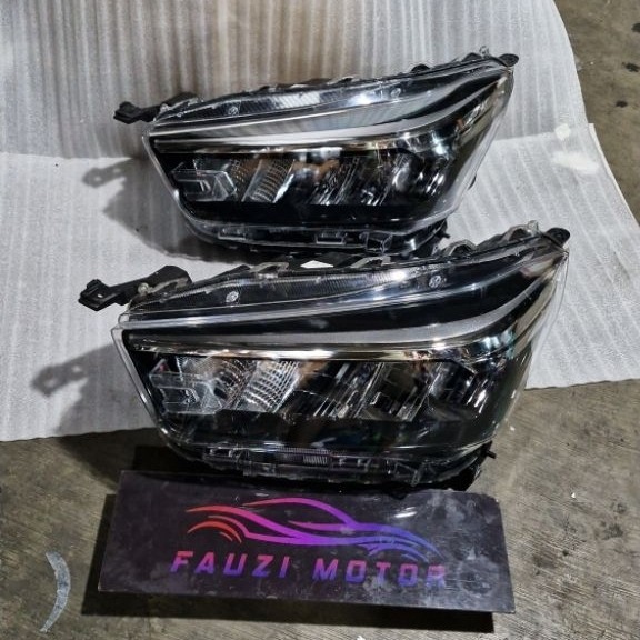 Headlamp lampu depan raize rocky led non drl secon original 2022 2023 2024 2025