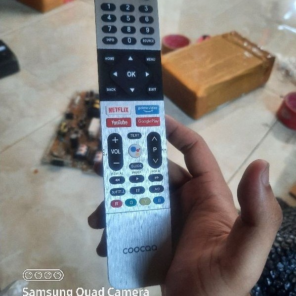 Remote Tv Coocaa Android Smart 40S6G