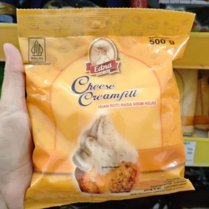 Selai rasa keju edna 500gr - Isian Roti Manis & Lembut