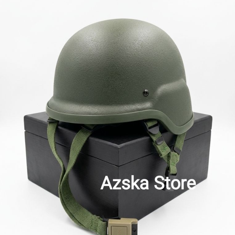 Helm Tempur 3 in 1 TNI Jatah| Helm 3in1 jatah TNI Original