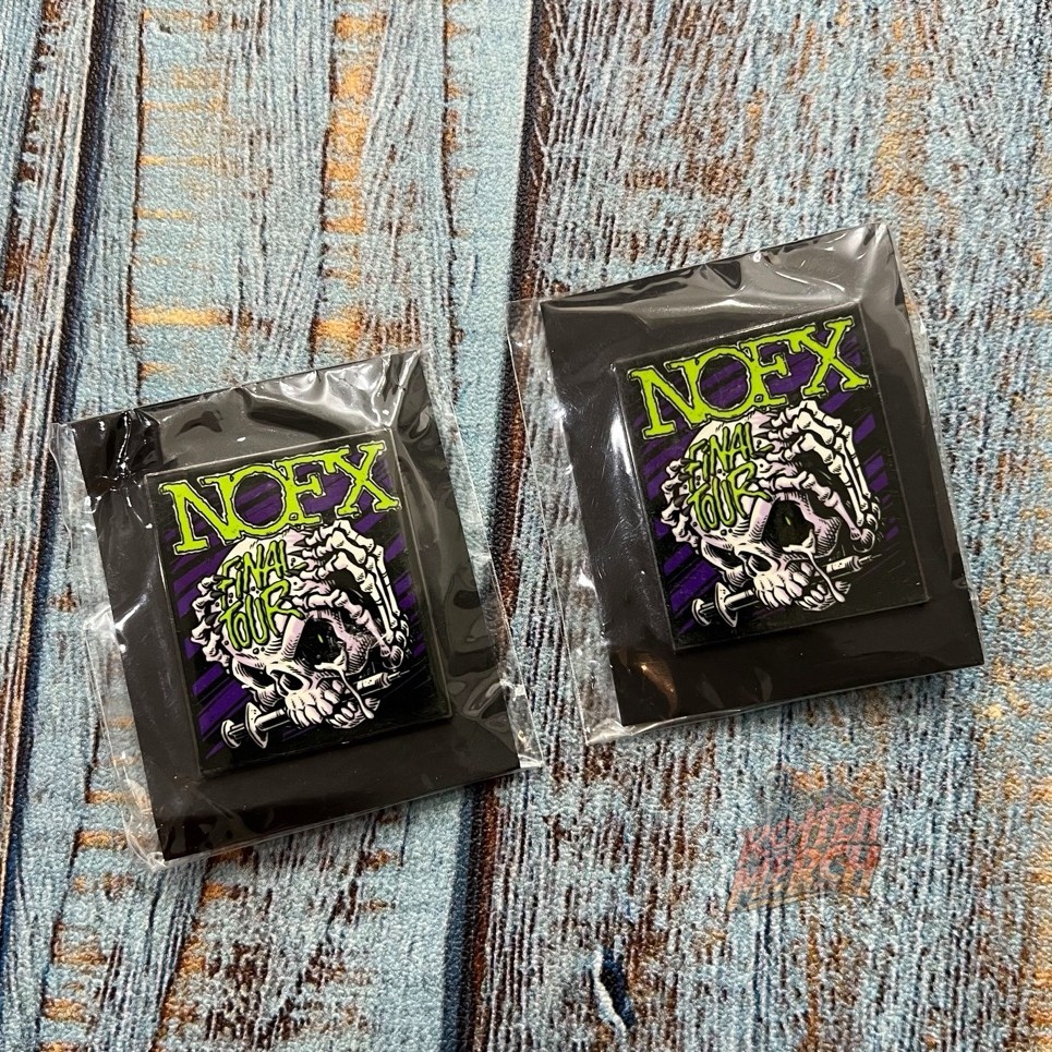 Pin NOFX Final Tour Official Merchandise