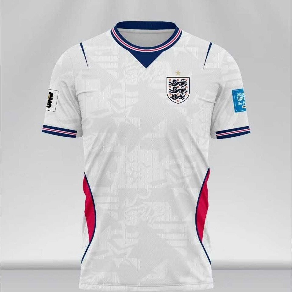 JERSEY BOLA INGGRIS AWAY FULL PATCH PIALA DUNIA 2026 TOP QUALITY TERMURAH