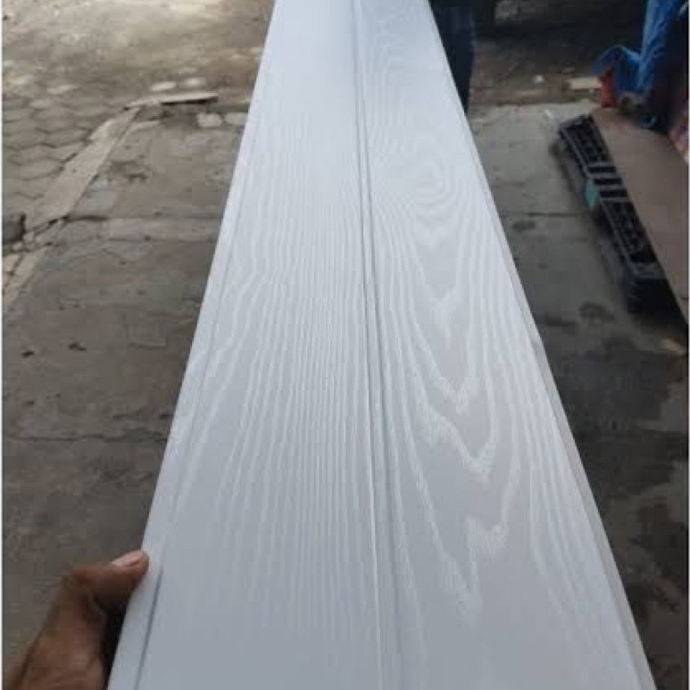 plafon pvc putih motif 60cm X 20cm 70cm x 20cm 80cm x20cm untuk kolong meja dapur rak pvc dan pintu 