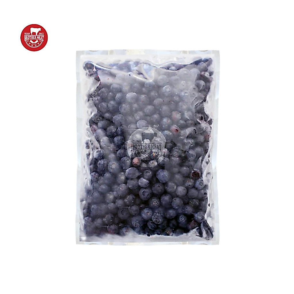 Blueberry Beku 500 Gram - Buah Blueberry Segar Beku untuk Jus dan Dessert